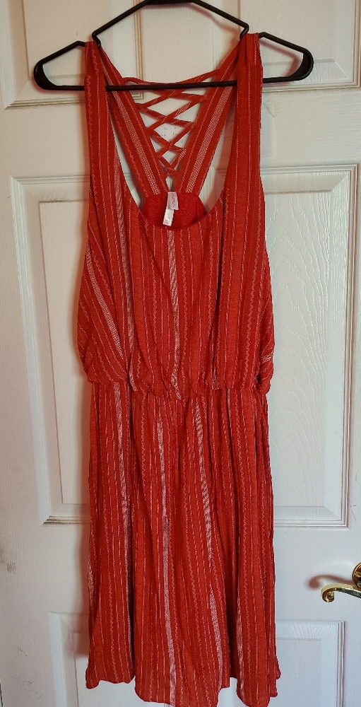 Xhilaration Lattice Back Sundress
